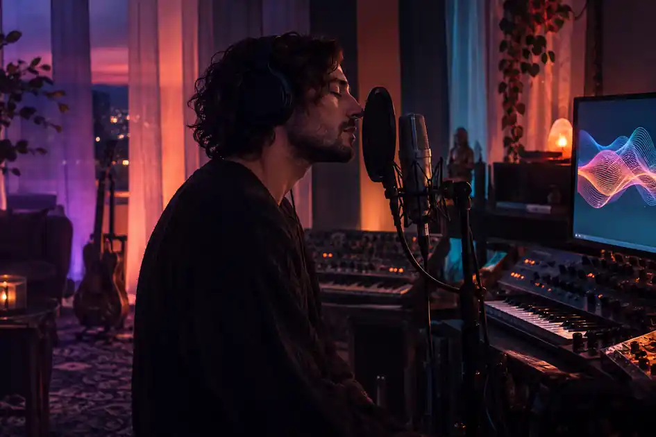 Metro Artist01 studio session