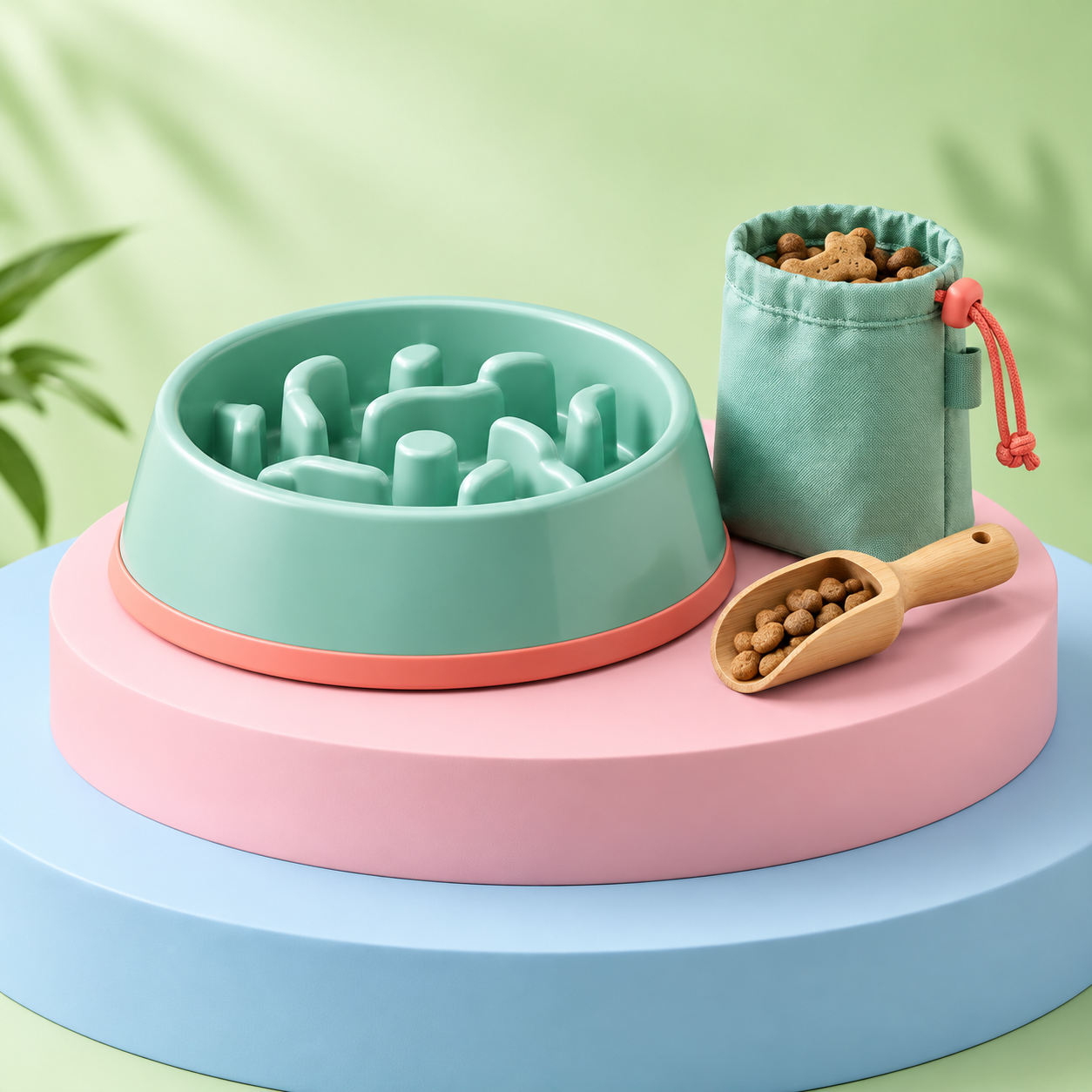 A calmer bowl for enthusiastic eaters.