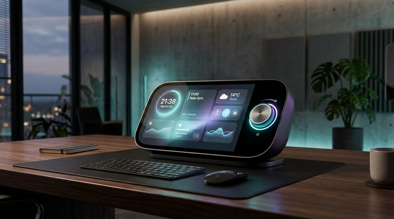 Uno One console on a desk